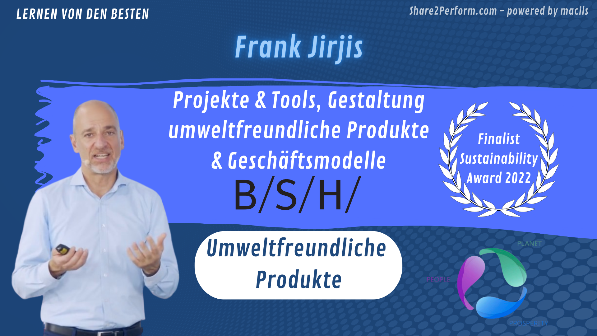 GREEN - Umweltfreundliche Produkte mit Frank Jirjis