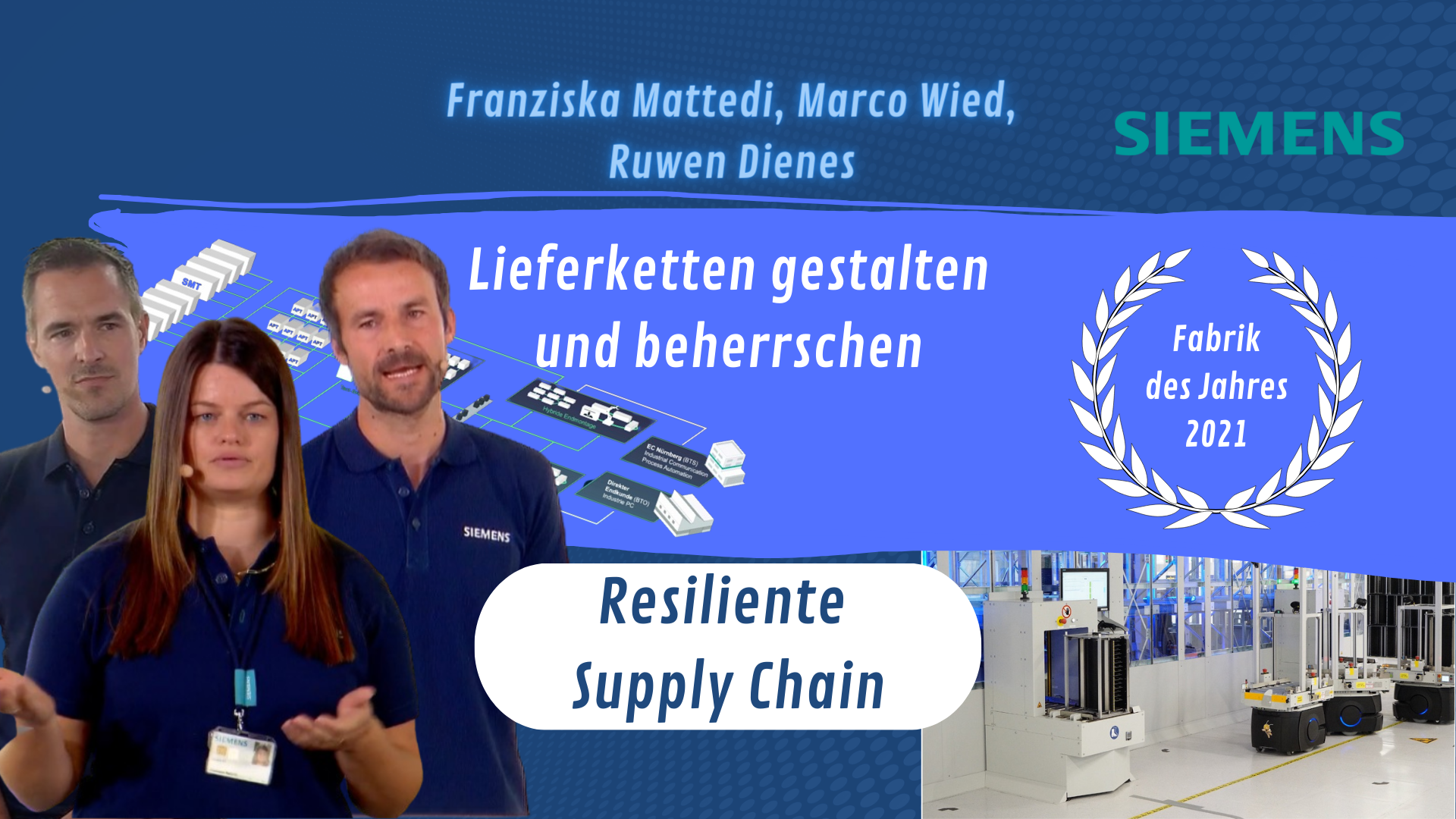 DIGITAL - Resiliente Supply Chain mit Franziska Mattedi, Marco Wied & Ruwen Dienes